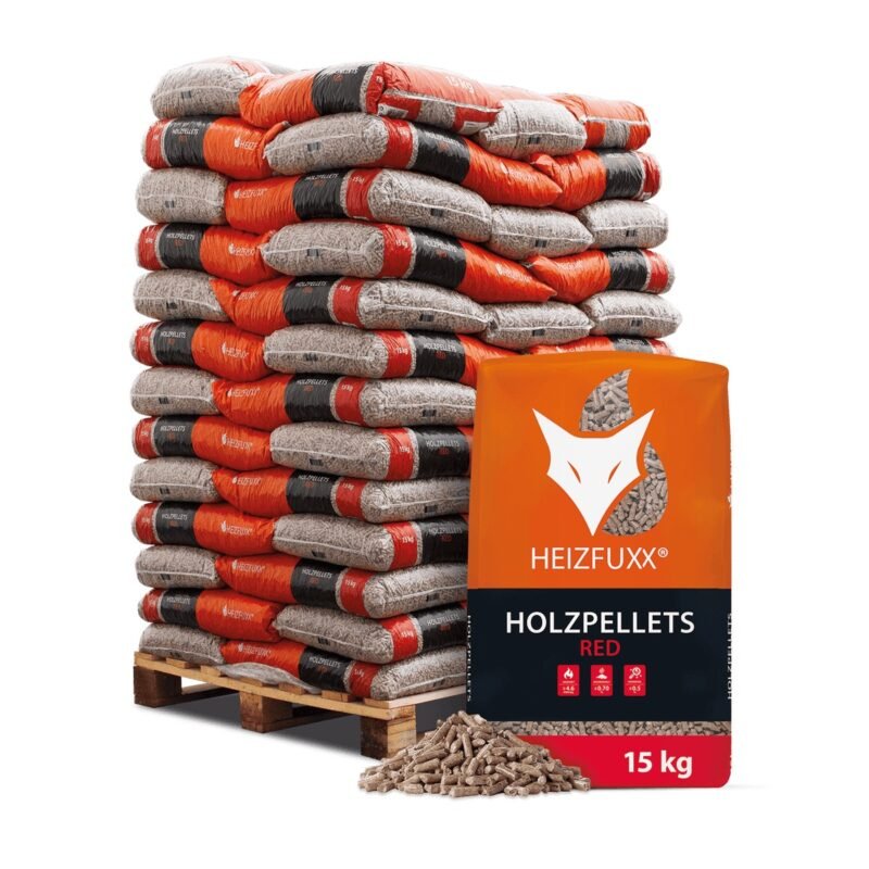 HEIZFUXX Holzpellets RED 975 kg ENplus A1
