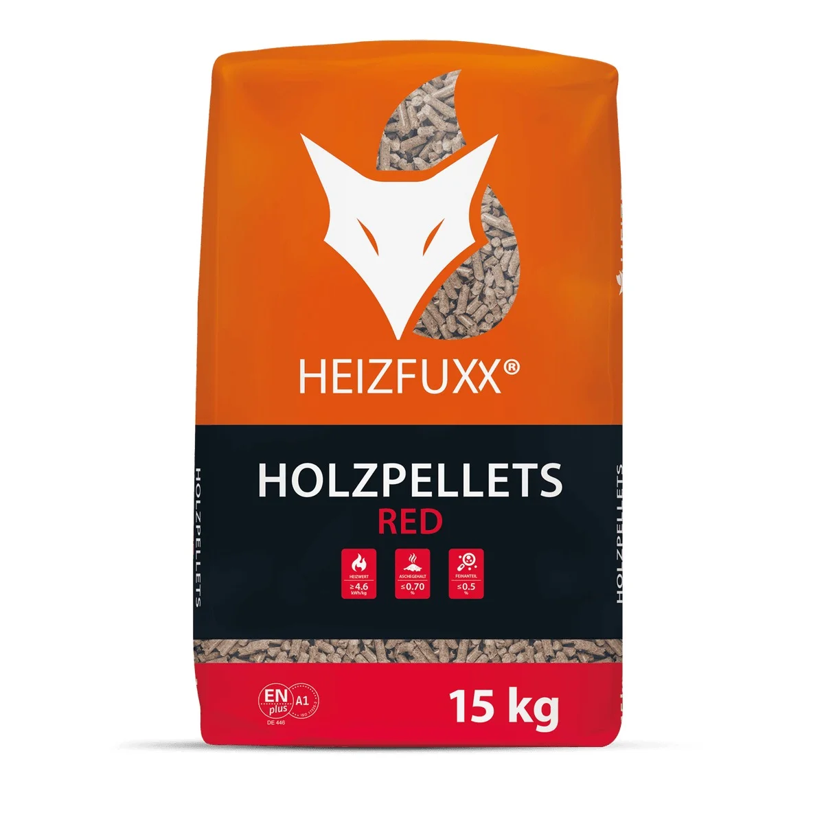 HEIZFUXX Holzpellets RED 975 kg ENplus A1 – Bild 2